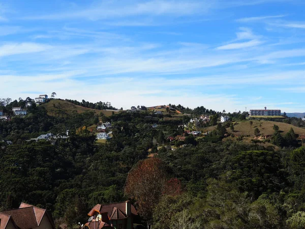 Campos do jordao Stadt — Stockfoto