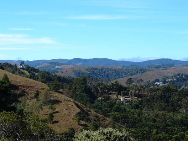 Mantiqueira Mountains view — Stock Photo, Image