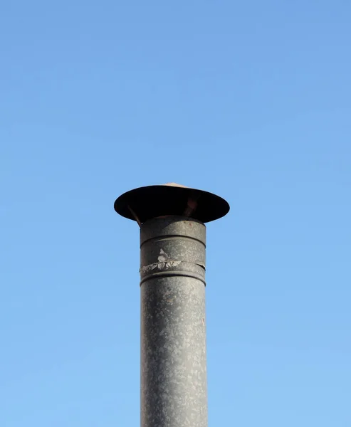 A metal chimney — Stock Photo, Image