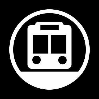 Metro simgesi illüstrasyon