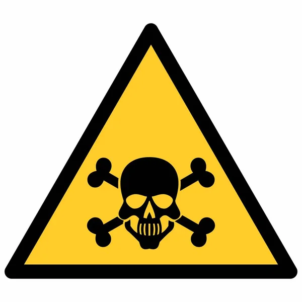 Poison Hazard teken — Stockvector