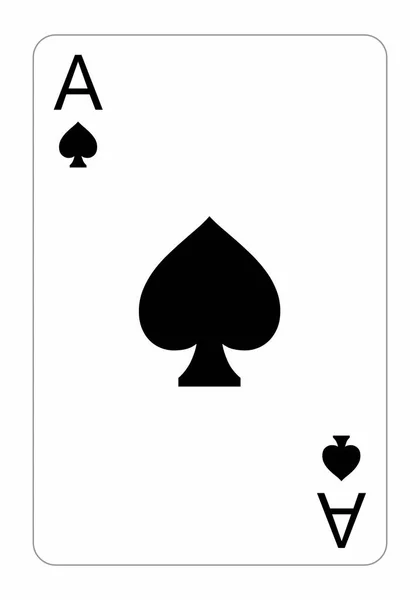 Ace of Spades — Stock Vector