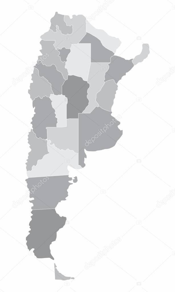 Argentina regions map