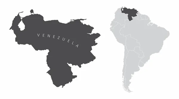 Venezuela América del Sur — Archivo Imágenes Vectoriales