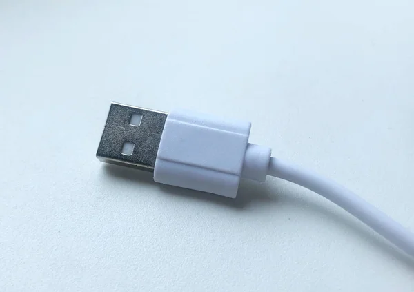 Usb 케이블을 닫습니다. — 스톡 사진