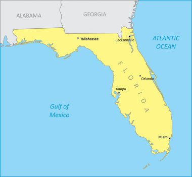 Florida bölge haritası