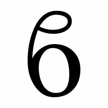 Beyaz arkaplanda Beta değişkeni Yunanca harf