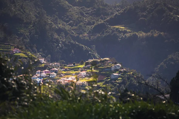 A small village lost in mountains, Madeira, Portugal