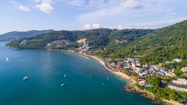 Karim plaj. sakin plaj patong beach. Aralık 2017.