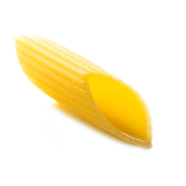 Penne Pasta Isolerad Vit Bakgrund Italiensk Mat — Stockfoto