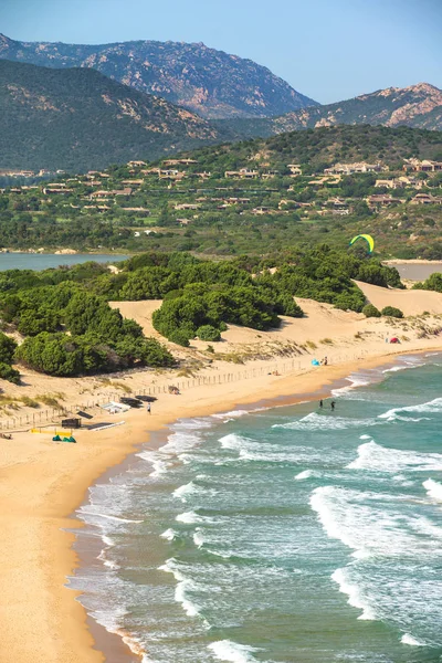 Sardinie Giudeu Beach Itálie — Stock fotografie