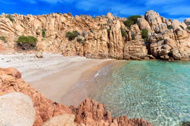 Cala Coticcio, Sardunya, İtalya
