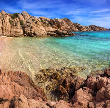 Cala Coticcio, Sardunya, İtalya