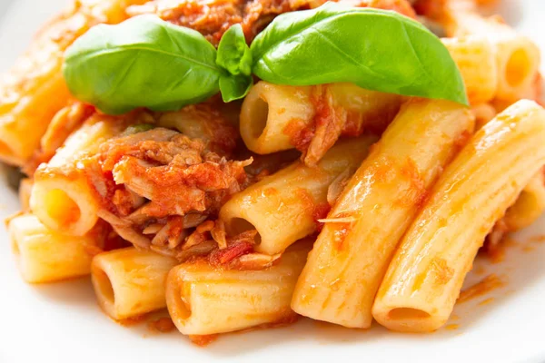 Pasta Restaurant Close — Stockfoto