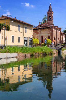 Eski kasabanın manzarası 