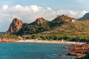 Sardunya, Su Sirboni Beach, İtalya 