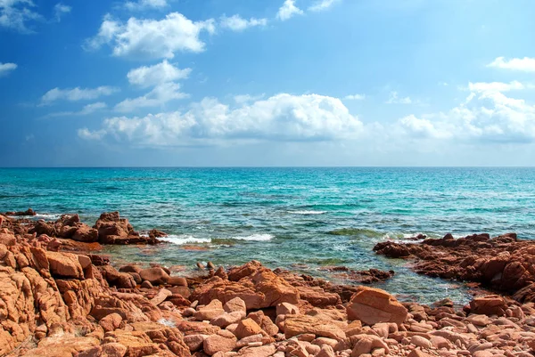 Sardinien Sirboni Beach Italien — Stockfoto