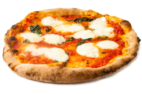 Pizza Classique Mozzarella Buffle Sauce Tomate — Photo