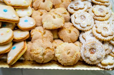 taze tatlı kurabiye, yakın çekim