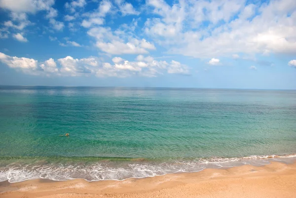 Sardinien Awesome Hav Kust Och Stranden San Giovanni Sinis Nära — Stockfoto