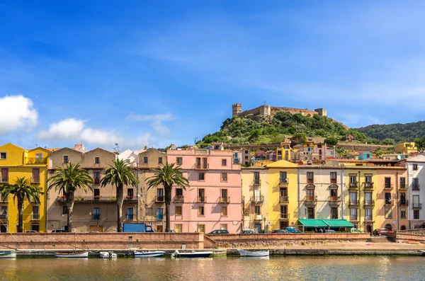 View Bosa Sardinia Italy Stock Image