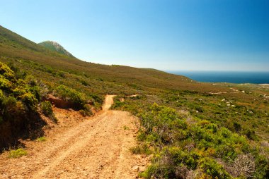 İtalya, Sardunya 'nın güzel kıyıları. 