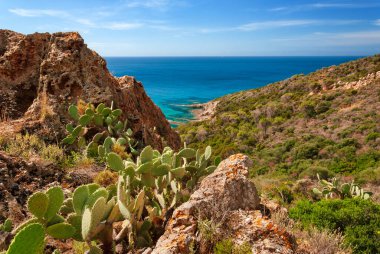 travel destination, beautiful coast of Sardinia, Italy 