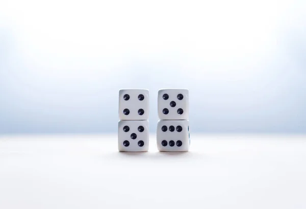 Nine Eleven Dice Numbers Concept Copy Space Text — Stock Photo, Image