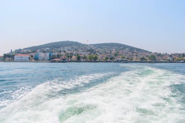 Prens Adaları ve Marmara Denizi, Türkiye'nin görünümünü.