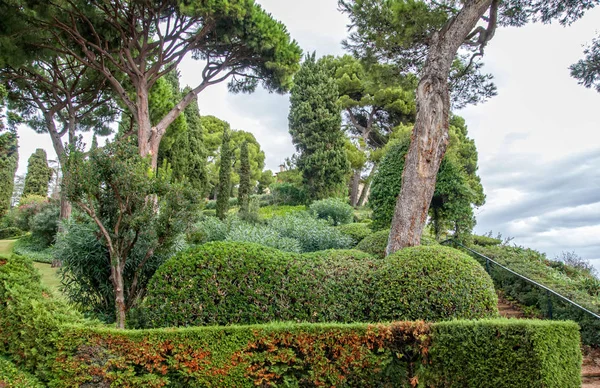 로 렛 드 마 르, 코스타 Brava에에서 성자 Clotilde의 정원 — 스톡 사진