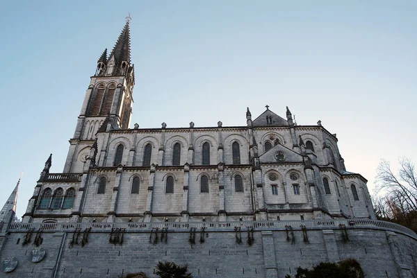 Fransa Daki Lourdes Tapınağı Nın Resmi — Stok fotoğraf