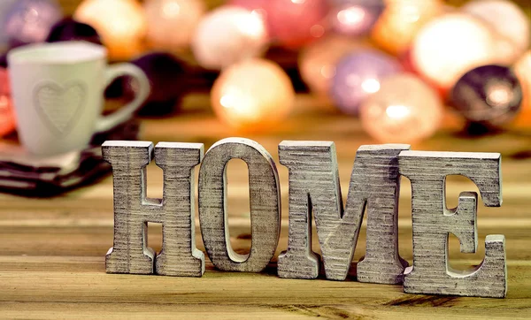 Letters Home Decoration — Stock Photo, Image