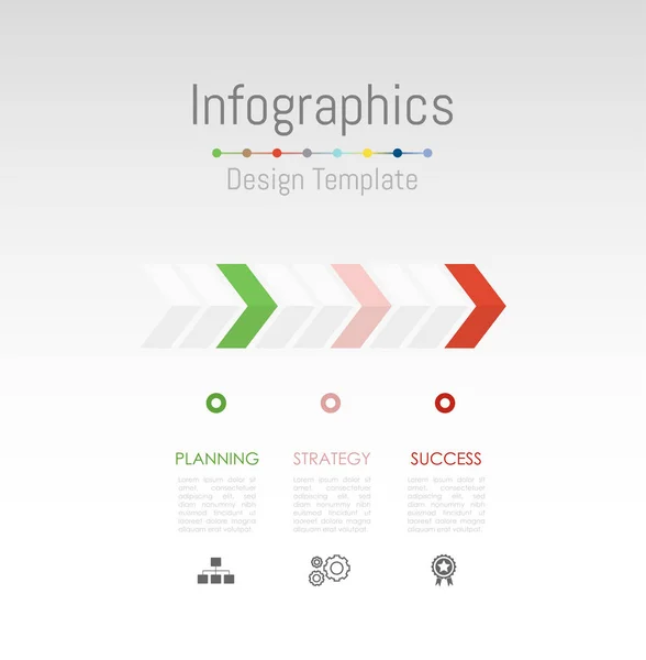 Infographic Design Elemek Üzleti Adatok Választások Alkatrészek Lépések Ütemtervek Vagy — Stock Vector