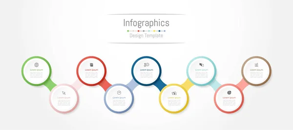 Infographic tasarım öğeleri için iş verilerinizi 9 seçenekleri ile.