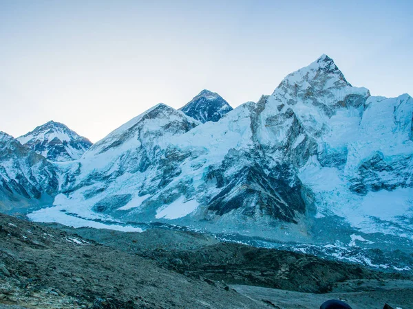 Everest Dağı Himalaya Dağları Kalapatthar Nepal Den Arkasında — Stok fotoğraf