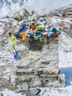 Rob Hall Everest Dağı'nın zirvesi için gidiş için memorial