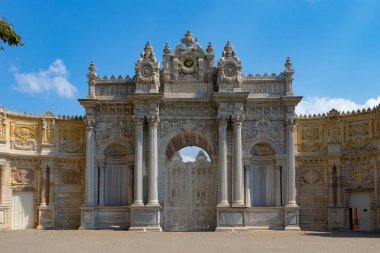 Dolmabahçe Sarayı giriş (sultan kapısı), istanbul, Türkiye