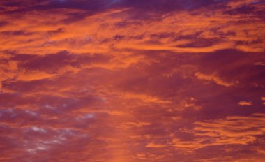 gökyüzü günbatımı