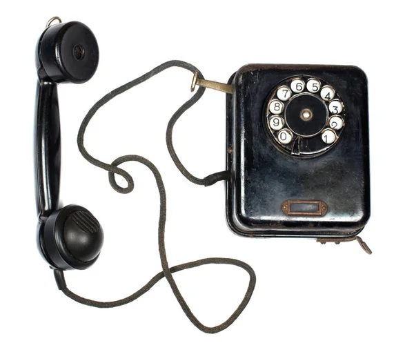 Винтажный телефон — стоковое фото