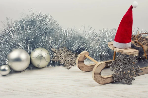 Decorações de Natal ou Ano Novo — Fotografia de Stock