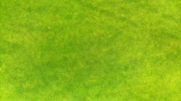 Hava Bir Yeşil Çim Doku Arka Plan Üstten Görünüm — Stok fotoğraf