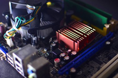 Tasarımınız için mikroçip arka plan