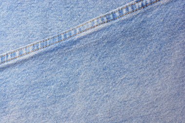 Mavi kot kot doku arka dikişli