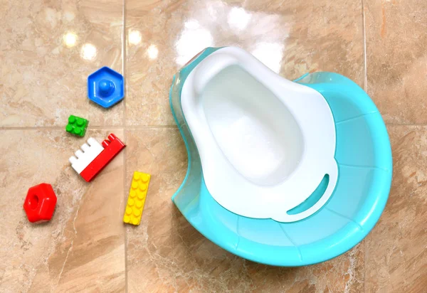 Children Potty Close Top View — Stock Photo, Image