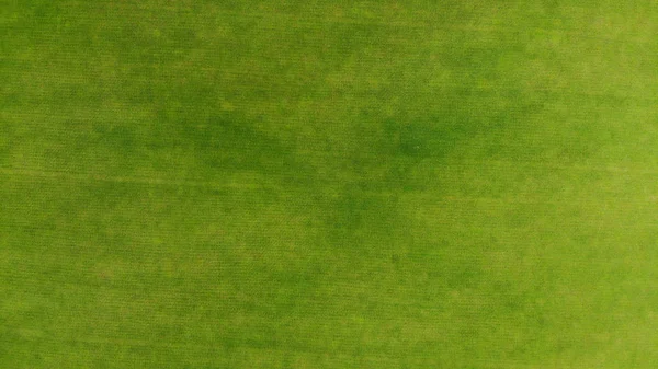 Εναέρια Πράσινο Γρασίδι Υφή Φόντο Κάτοψη Από Drone — Φωτογραφία Αρχείου