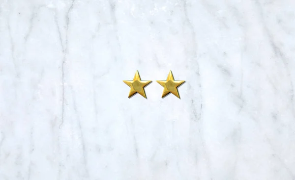 Dwa Gwiazdki Symbol Fakturze Marmuru Tła Dla Tekstu Lub Projektu — Zdjęcie stockowe