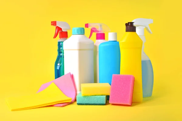 Household chemicals for cleaning service