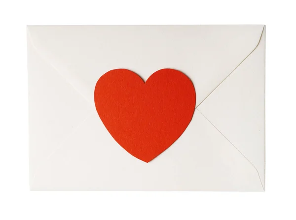白を基調とした郵便封筒 — ストック写真