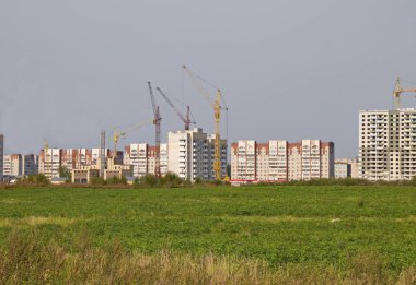 Vologda, yeni apartmanlar 5 bölgesi 2018 inşaatı Russia.City