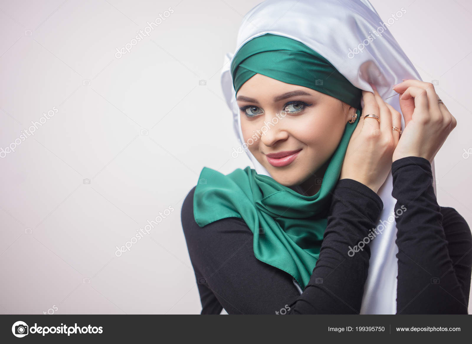 Pic islamic beautiful girl Портрет Молодая